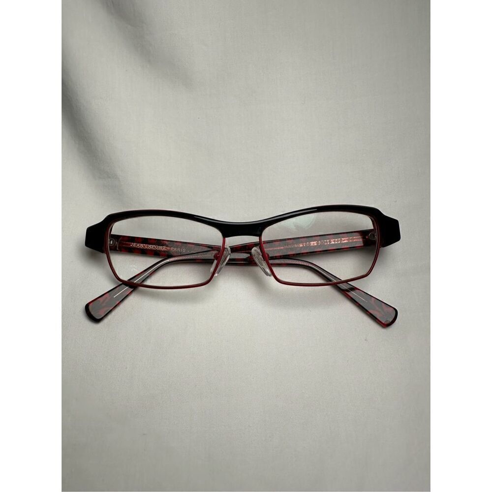 Jean LaFont Paris Haiku red reading glasses prescription 188 52 15 142. #44-1364